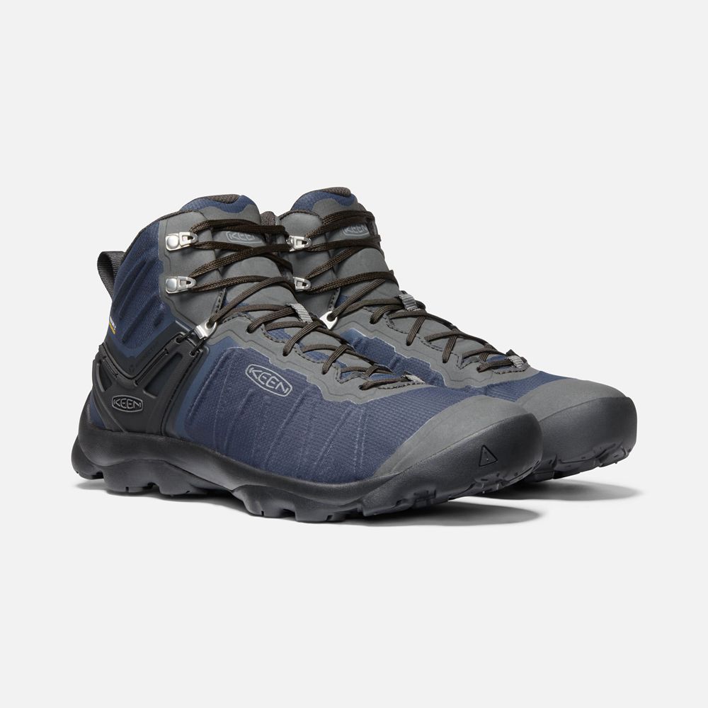 Keen Vandringskängor Herr Blå/Grå - Venture Mid Waterproof - 052863MFO
